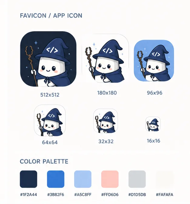 salt-dev 앱 아이콘 세트